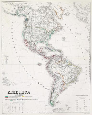 Kiepert, Heinrich: America 1857  