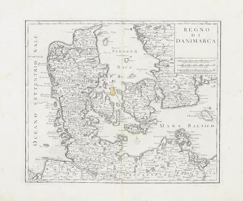 Albrizzi, Giovanni Battista [Giambattista]: Regno Di Danimarca. 1740 Venice [Velence] 