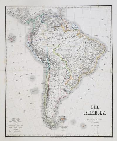 Graf, Adolf: Süd America 1866 Weimar 