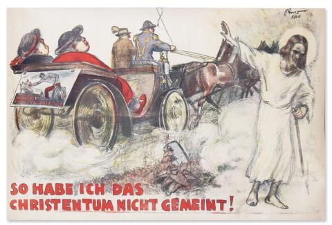 Biró Mihály: So habe ich das Christentum nicht gemeint! 1920 Wien 
