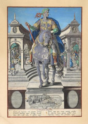 Collaert, Adriaen – Jan van der Straet : Imperatorvm XII A Svetonio Descriptorvm Effigies Resqve Gestae ...  ca. 1587-1589 