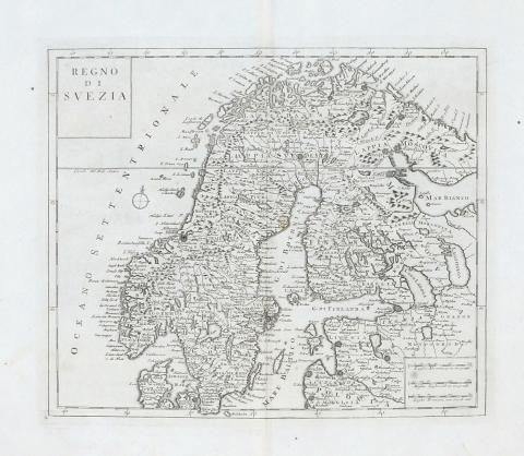 Albrizzi, Giovanni Battista [Giambattista]: Regno di Svezia 1740 Venice [Velence] 