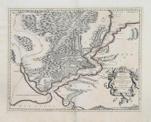 Sanson, Nicolas: Anaplus Bosphori Thracii Ex Indagationibus Petri Gullis Delineatus... 1700 Amsterdam 