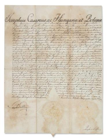 József nádor parancslevele  1832. október 14. Buda 