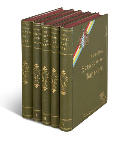 Reizner János: Szeged története. I-IV kötet.  1899-1901 Szeged 