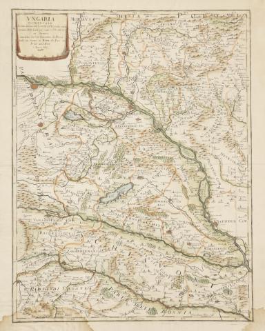 Rossi, Giacomo Giovanni:: Ungaria Occidentale 1683  