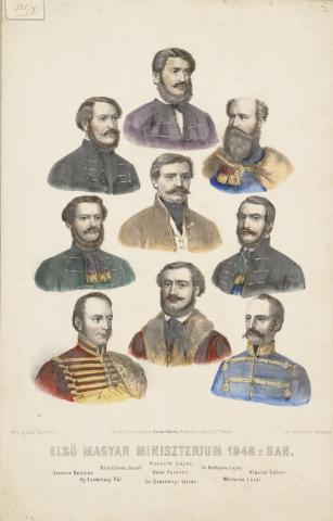 Katzler Vince: Első magyar ministerium 1848-ban 1848 Bécs 