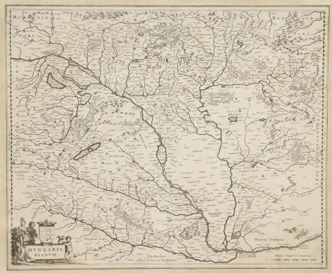 Blaeu, Willem Janszoon – Jansonius, Johannes : Hungaria regnum 1636  