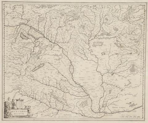 Blaeu, Willem Janszoon [Mercator után]: Hungaria regnum  1635(?) Amsterdam 