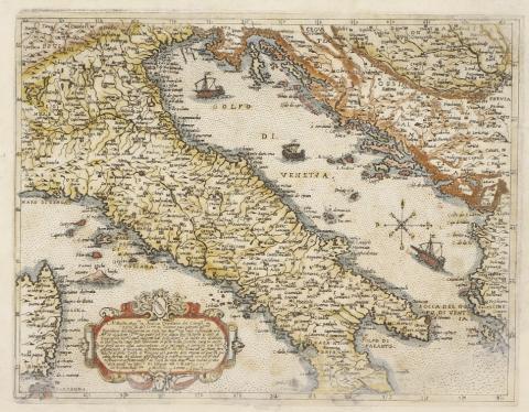 Camocio, Giovanni Francesco: Al molto Mag.co M. Andrea Gradenico del Clariss.o Zorzi su del Clariss.o m. Iacomo miei patroni oss.mi Ricordomi ...  Velence, 1570-75. 