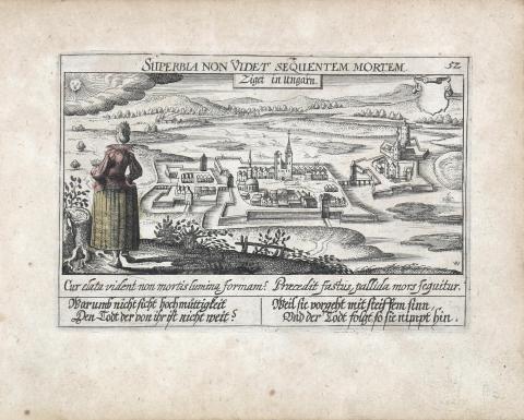 Szigetvár látképe: Meisner, Daniel – Eberhard Kieser  – Ziget in Ungarn  Frankfurt am Main, 1623-1631 