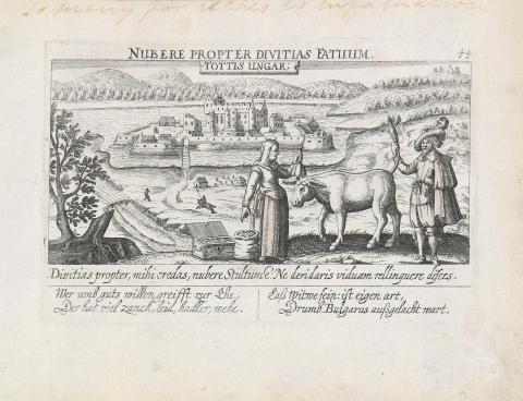  Tata látképe: Meisner, Daniel – Kieser, Eberhard – Tottis in Ungar  Frankfurt am Main, 1623-1631. 