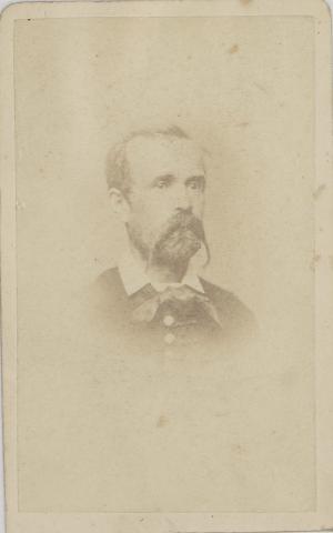 Madách Imre vizitkártya portréja 1860 Pest 