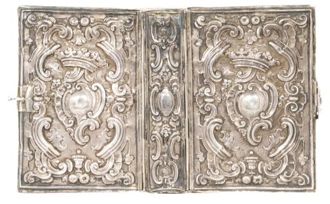 Könyvkötés. Egyedi ötvösmunka. XIX. század.    