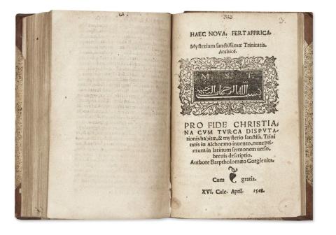 Georgievits, Bartholomaeus: Pro fide Christiana cum Turca disputationis habitae descriptio... [Sammelband]  Viennae, 1548. Haeredes Syngrenii. 