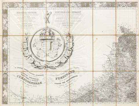 Schedius Lajos – Blaschnek Sámuel: Schedius Lajos – Blaschnek Sámuel: Magyar ország, Horvát, Tót, Dalmát, Erdély országok, a’ tenger mellék katonai határőrvidék, földképe. Egészen megváltoztatott, csillagtani határozatokra alapitott és az ország jelen állapotának megfelelő IIdik kiadás, melly magában foglalja még Galicziát, Krakói vidéket ‘s az Austriai birodalom határos részeit. Kiadták Schedius Lajos és Blaschnek Sámuel... – Karte des Königreichs Ungarn..  Pesten, 1847. Kilián. 