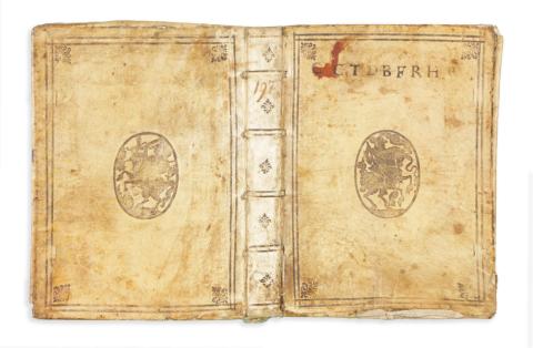 Lackhner, Christophorus: Coronae Hungariae Emblematica descriptio. Authore - -. [Thurzó György nándor super ex librisével] 1615 Lavingae Suevorum [Leiden]  