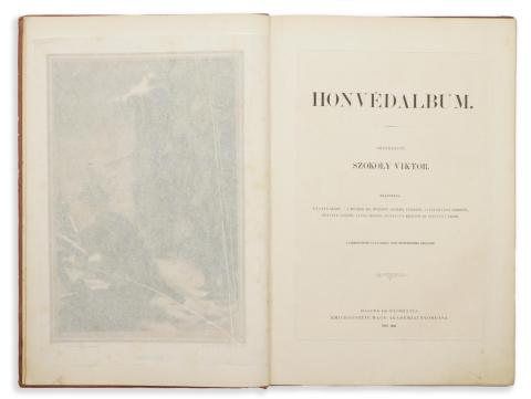 Honvédalbum  1868 Pest. Emich Gusztáv. 