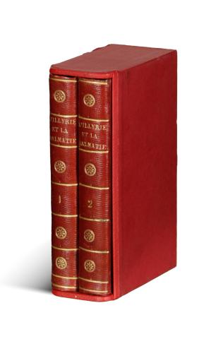 Hacquet, [Belsazar] : L'Illyrie et la Dalmatie, ou moeurs, usages et costumes de leurs habitans et de ceux des contrées voisines... I-II.  Paris, 1815. Nepveu. 