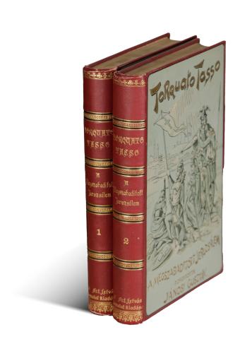 Tasso, Torquato : A megszabadított Jeruzsálem I-II. 1893 Budapest 