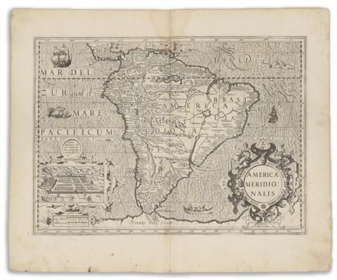 Hondius, Jodocus: America Meridionalis  [Amstelodami, 1619.] 