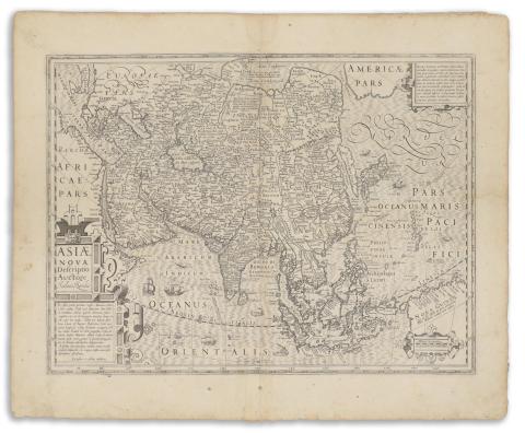 Hondius, Jodocus: Asiae Nova Descriptio...  [Amstelodami, 1619.] 