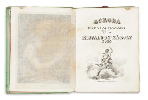 Aurora. Hazai almanach. Kiadá Kisfaludy Károly. 1825.  1825 Pesten, Füskúti Landerer Lajos 