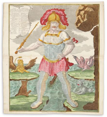 Lotter, Tobias Conrad: Colossus Monarchicus Statua Danielis  Augsburg, cca.1760. 