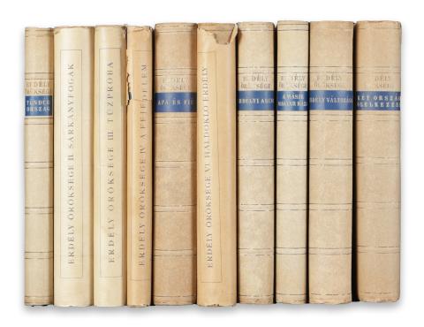 Erdély öröksége. Erdélyi emlékírók Erdélyről. I-X. kötet 1941 Budapest, Franklin 