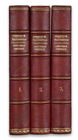 Horváth Mihály: Magyarország függetlenségi harczának története 1848 és 1849-ben. I-III. kötet. 1865 Genf, Puky Miklós 