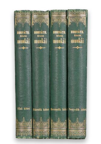 Horváth Mihály : - - kisebb történelmi munkái I-IV. [komplett] 1868 Pest, Ráth Mór 