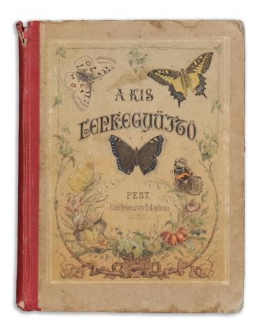 Emich Gusztáv, ifjabb: A kis lepkegyűjtő.   Pest, 1868. Emich Gusztáv. 