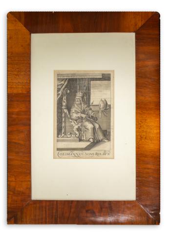 Könyves Kálmán magyar király portréja  Norimbergae, 1664. Mich. & Joh. Fried. Endter. 