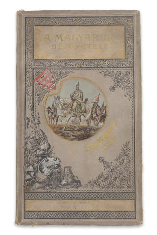 Feszty Árpád: A magyarok bejövetele. ⁓ ⁓ körképe. 1895 Budapest, Könyves Kálmán Rt 