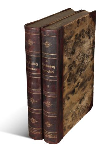 Pulszky Károly – Radisics Jenő: Az ötvösség remekei a magyar történeti ötvösműkiállításon. I–II. kötet. 1885 Budapest, Grill Károly 