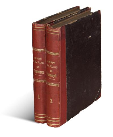 Szilágyi Sándor: Rajzok és tanulmányok I-II. köt.  Budapest. 1875. Athenaeum. 