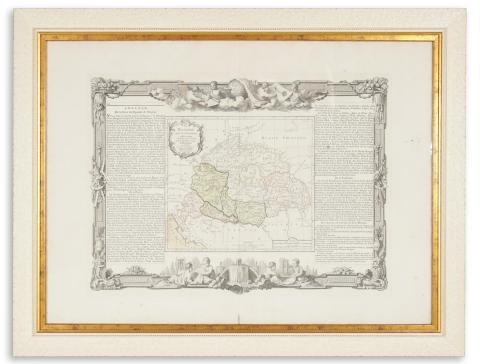 Brion de La Tour, Louis: La Hongrie avec les Provinces adjacentes: formant tout ensemble 2. Grandes Provinces Eclésiastiques 1770 Paris, Desnos 