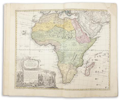 Homann, Johann Baptist: Atlas Compendiarius seu ita dictus Scholasticus Minor in ufum erudiendae juventutis adotnatus Excudentibus Homanianis Heredibus  Nuremberg, 1753. Homan. Hered. 