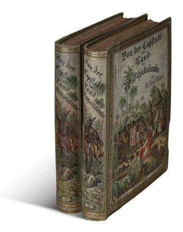 Holub, Emil: Von der Capstadt ins Land der Maschukulumbe I-II. 1890 Wien, Alfed Hölder 