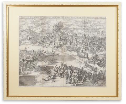 Haffner, Johann Christoph: Belager und Eroberung der Kön. Ungarischen Haupt-Statt Ofen durch die Kayserl. und dero Hohen alliirten glückselige Waffen 1687 Augsburg, Koppmeyer 