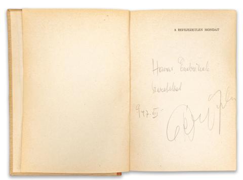 Déry Tibor : Befejezetlen mondat. I-III. kötet  Budapest, [1947], Hungária. 