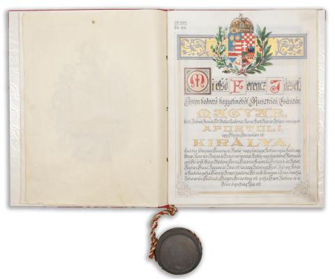 Ferenc József nemesség- és címeradománya   