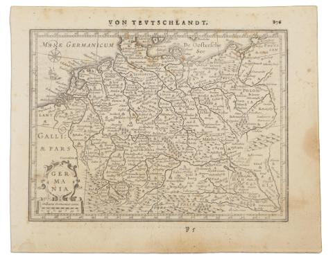 Mercator, Gerard: Germania  Amsterdam, 1651. 
