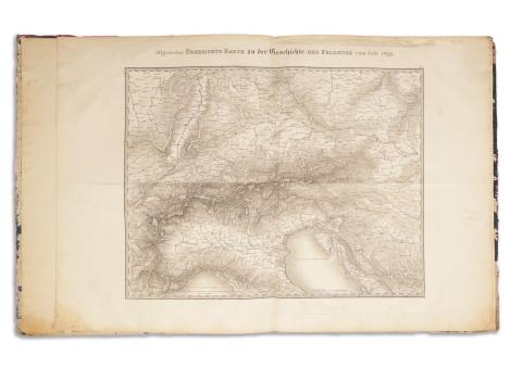 Karl Österreich, Erzherzog: Karten und Plane zu der Geschichte des Feldzugs vom Jahr 1799 in Deutschland und in der Schweitz   [Wien, 1819. K. Schaumburg] 