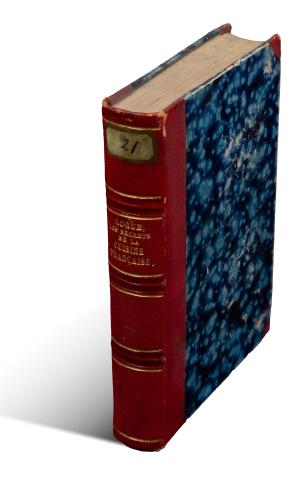 Gogué, Antoine:  Les secrets de la cuisine française par --.   Paris, 1856. Hachette & Cie. 