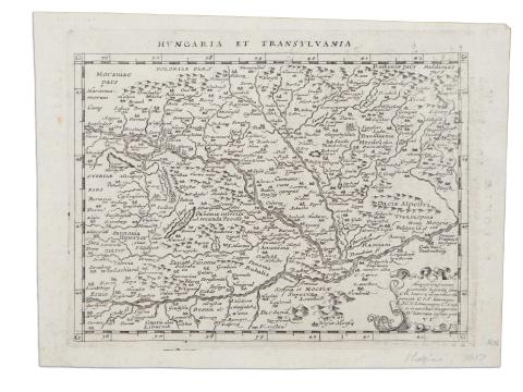 Magini, Giovanni Antonio: Hungaria et Transilvania  Arnhem, 1617. 