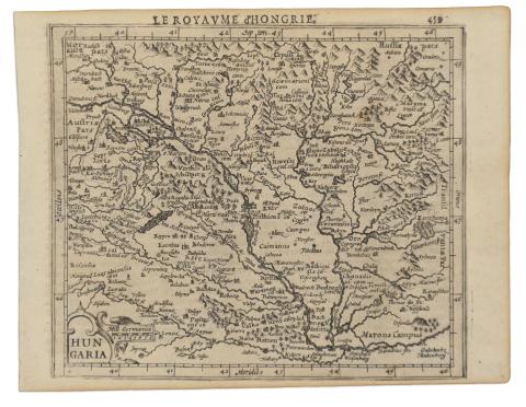 Hondius, Jodocus (id.): Hungaria 1680  