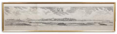 Mikoviny Sámuel: Buda és Pest látképe  [Wien], [1737.] [P. Straub.] 