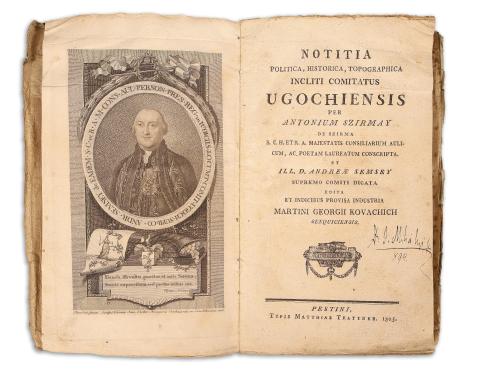 Szirmay, [Antal] Antonius – Semsey, [András] Andreas: Notitia politica, historica, topographica incliti comitatus Ugochiensis...  1805 Pest, Matthiae Trattner 