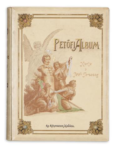 Petőfi-album. A Petőfi-Társaság megbízásából szerkesztették Bartók Lajos, Endrődi Sándor és Szana Tamás.  1898 Budapest, Athenaeum 